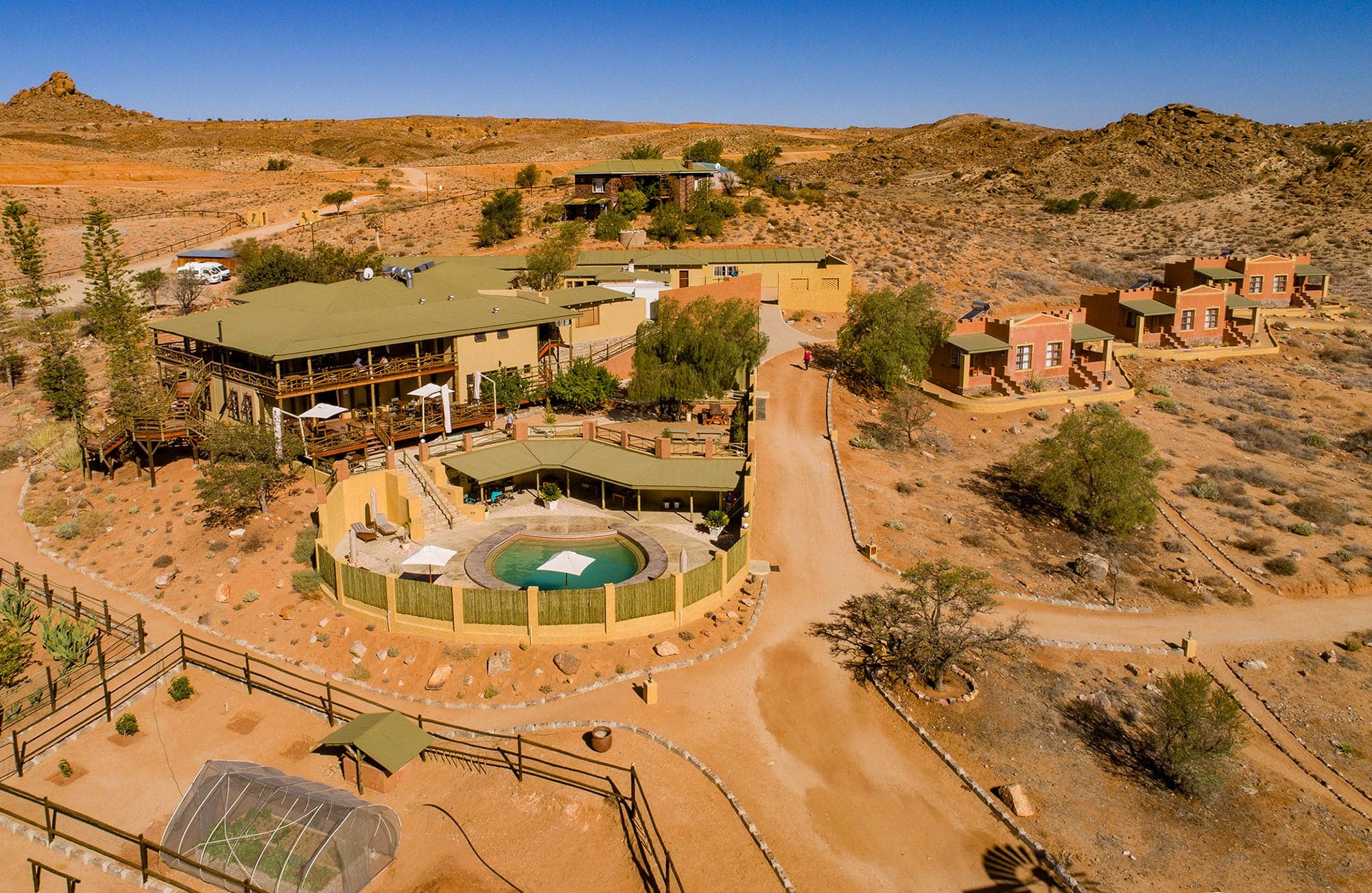 Klein-Aus Vista: Desert Horse Inn & Camping
